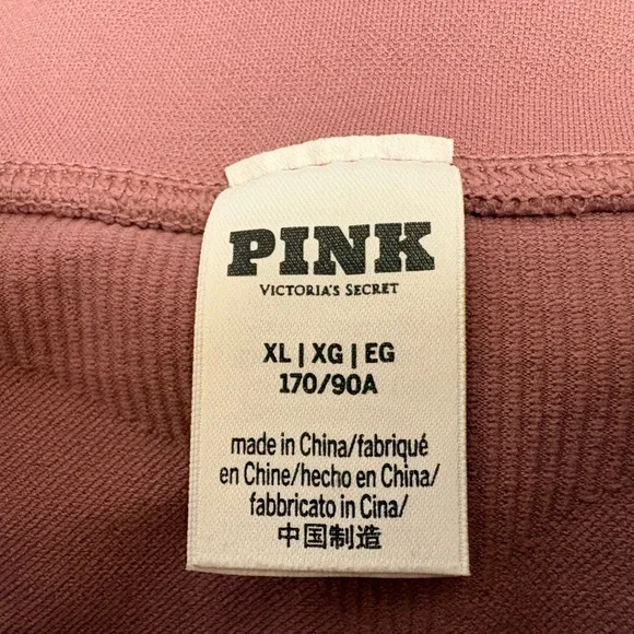 PINK Victoria's Secret Women's Dusty Rose Bike Shorts | Activewear | Size XL 💗✨ - Picture 16 of 16
